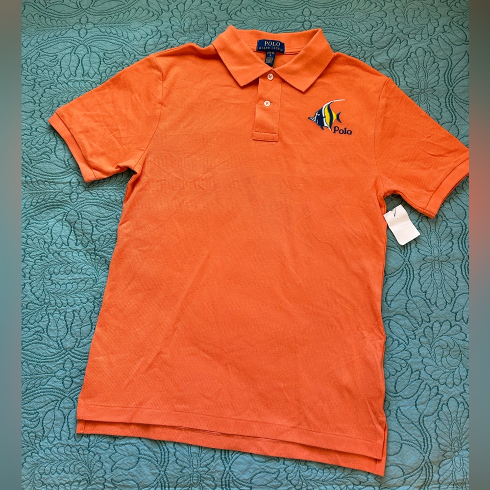 Polo by Ralph Lauren Bright Orange Shirt